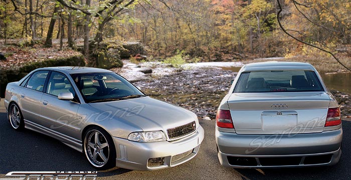 Custom Audi A4 Body Kit  Sedan (1996 - 2001) - $1150.00 (Manufacturer Sarona, Part #AD-003-KT)